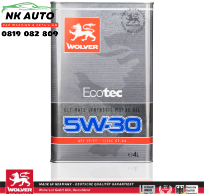 Dầu Nhớt Wolver Ecotec 5W-30 4L