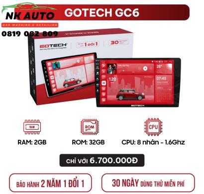 MÀN HÌNH Ô TÔ THÔNG MINH GOTECH GC6