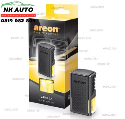 Nước hoa kẹp cửa gió ô tô hương Vani – Areon Vanilla Car Lux