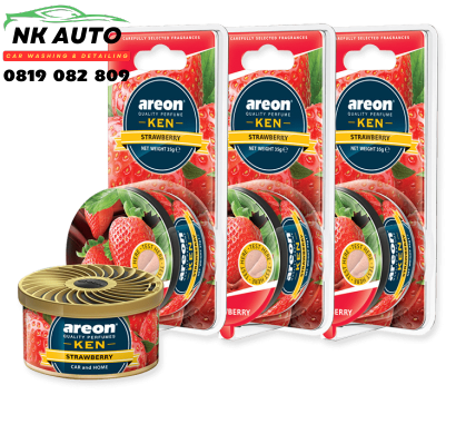 Sáp thơm ô tô Areon Ken Strawberry – Hương dâu tây