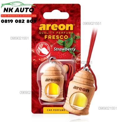 Tinh dầu treo xe ô tô hương dâu tây – Areon Fresco Strawberry