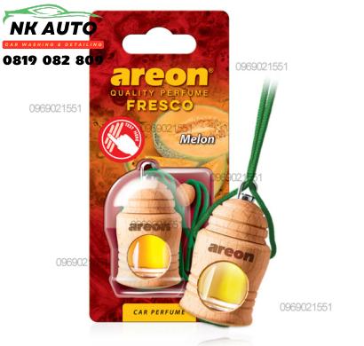 Tinh dầu treo xe ô tô hương dưa lưới – Areon Fresco Melon