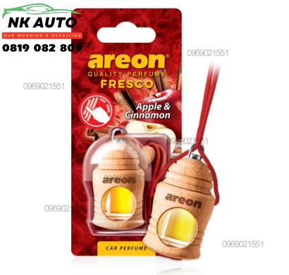 Tinh dầu treo xe ô tô hương Táo Quế – Areon Fresco Apple & Cinnamon