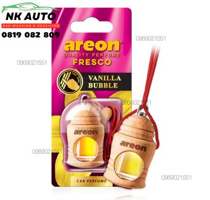 Tinh dầu treo xe ô tô Areon Fresco Vanilla Bubble Gum