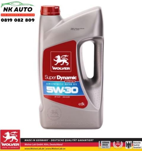 Dầu Nhớt Wolver Super Dynamic 5W-30 Plus 5L