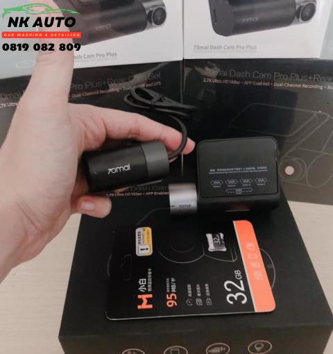 Camera hành trình Xiaomi 70mai A500S 2 mắt ghi hình trước sau