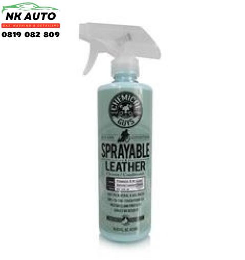 Dung dịch vệ sinh & dưỡng da Chemical Guys 2 in 1 Sprayable Leather - 473ml