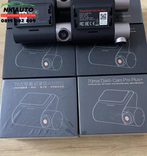 Camera hành trình Xiaomi 70mai A500S 2 mắt ghi hình trước sau