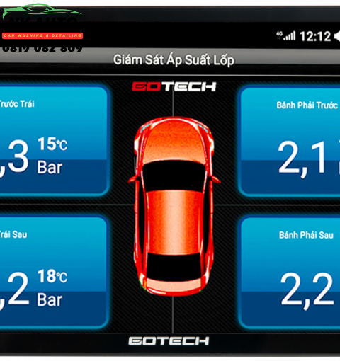 MÀN HÌNH Ô TÔ THÔNG MINH GOTECH GT8