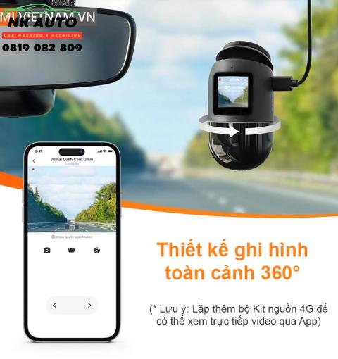 Camera Hành Trình 70mai Omni X200