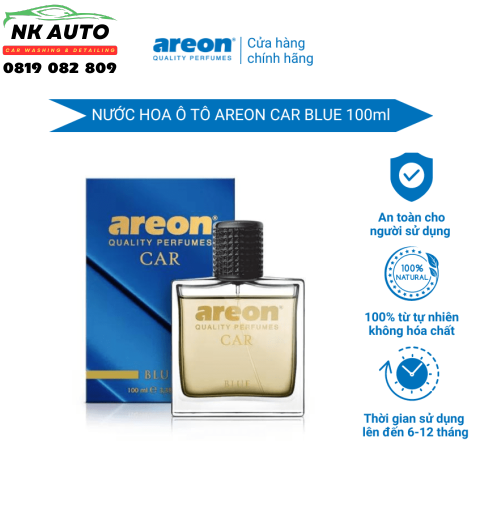 Nước hoa ô tô Areon Car Blue Perfume