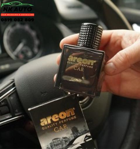 Nước hoa ô tô Areon Car Gold Perfume chai xịt 50ml