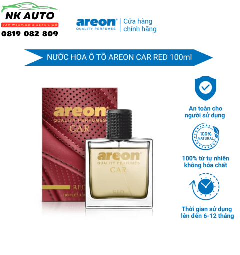 Nước hoa ô tô Areon Car Red Perfume