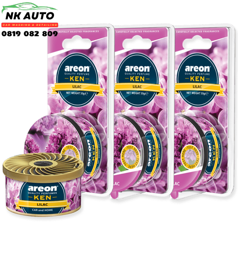 Sáp thơm ô tô Areon Ken Lilac – Hương hoa tử đinh hương