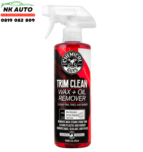 Dung dịch vệ sinh nhựa nhám Chemical Guys Trim Cleaner & Wax Remover -473ml